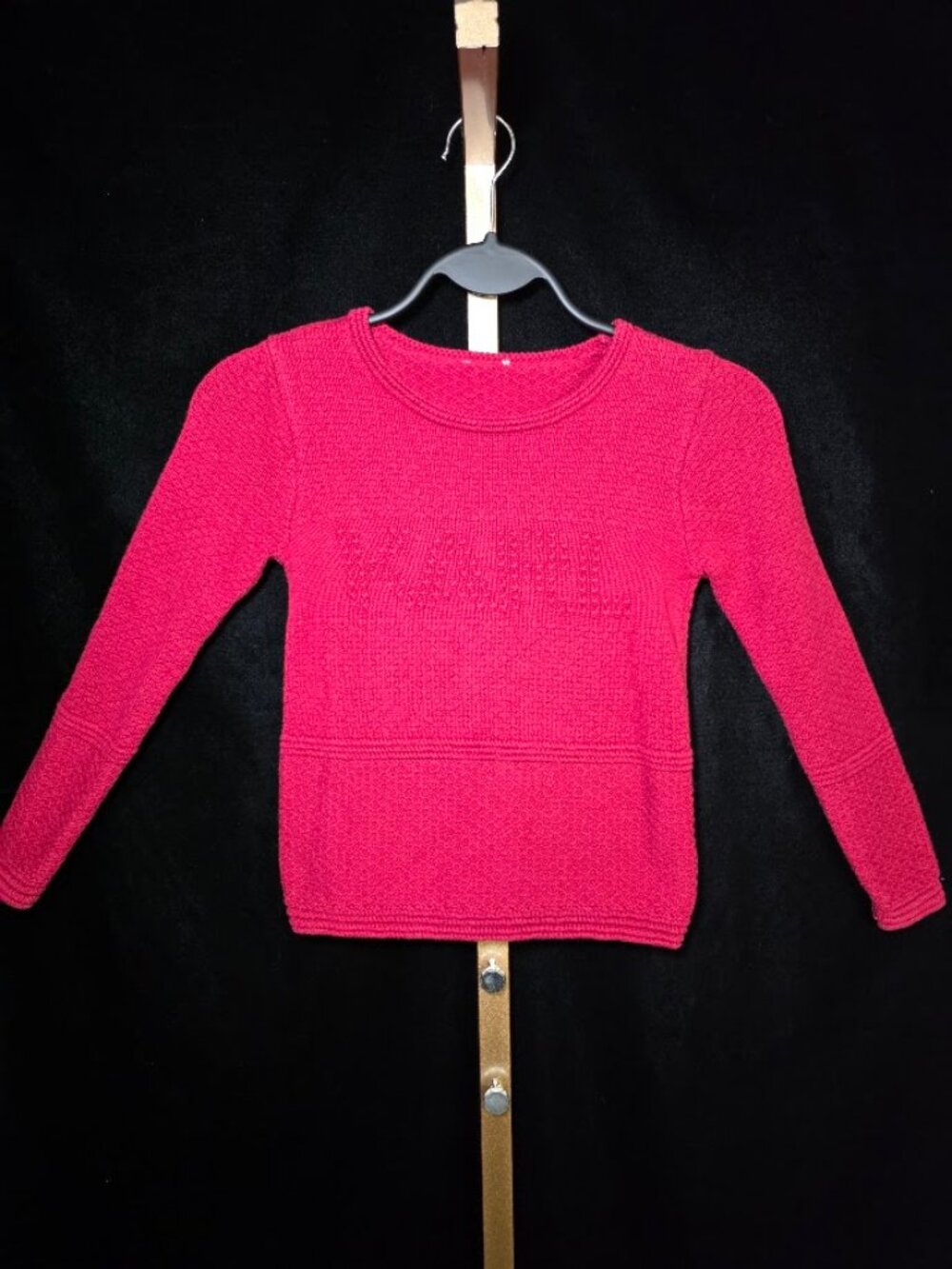 Karl Lagerfeld Kids KARL Logo Cotton/Wool Blend Sweater